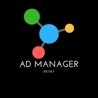 Logo of the Telegram bot Ad Manager bot (MINI)