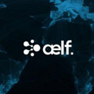 Логотип телеграм группы aelf testing