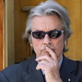 Logo of the Telegram channel Alain Delon , AlainDelon , Actor , France , French former actor