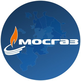 Логотип телеграм канала АО «МОСГАЗ»