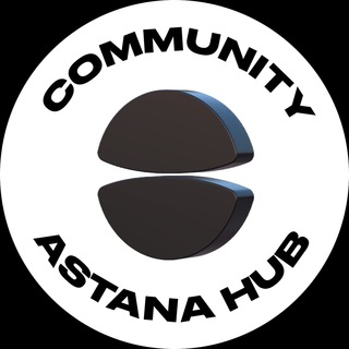 Логотип телеграм группы Community Astana Hub