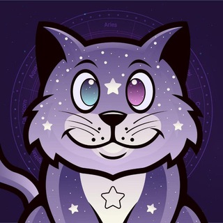 Логотип телеграм группы AstroCat Official