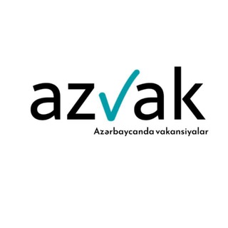 Logo of the Telegram channel AzVak - Azərbaycanda vakansiyalar: iş elanları / işlər / təcrübə proqramları / iş yeri