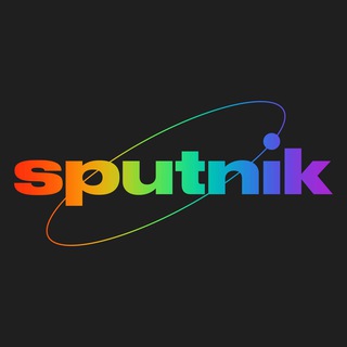 Логотип телеграм группы Sputnik. Пивной бар на краю земли