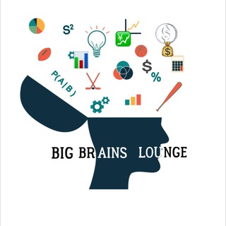 Логотип телеграм канала BIG BRAINS LOUNGE