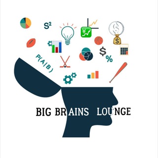 Logo of the Telegram group BIG BRAINS LOUNGE (Chat )🥂