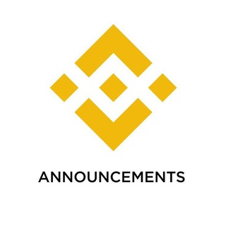 Logo of the Telegram channel Binance Announcements