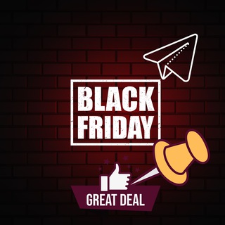 Логотип телеграм канала Black Friday 2022 Deals / Sales - Telegram Shopping Experience 2.0