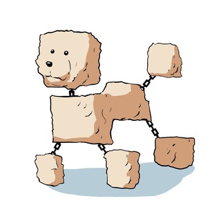 Logo of the Telegram group blockchain dog