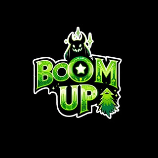 Логотип телеграм канала BOOM UP