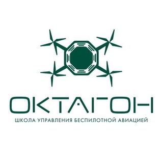 Logo of the Telegram channel Школа БПЛА «Октагон»