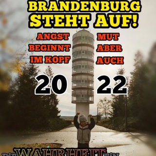 Логотип телеграм группы BRANDENBURG STEHT AUF!