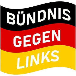 Логотип телеграм канала BÜNDNIS GEGEN LINKS🇩🇪