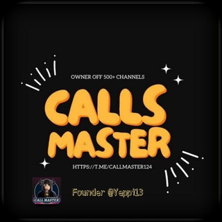 Logo of the Telegram group CALL'S MASTERS 🤩🐋