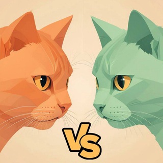 Логотип телеграм бота CatVersus