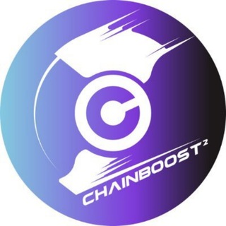 Логотип телеграм группы Chainboost 2.0