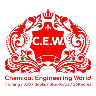 Логотип телеграм группы Chemical Engineering World