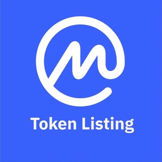 Logo of the Telegram channel CoinMarketCap: New Listings Notifications