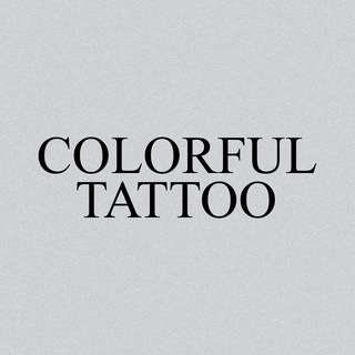 Логотип телеграм канала colorful tattoo