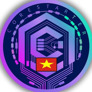 Логотип телеграм группы Corestarter Vietnam