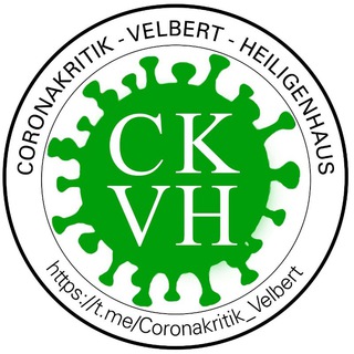 Логотип телеграм группы Corona Kritik Velbert Heiligenhaus