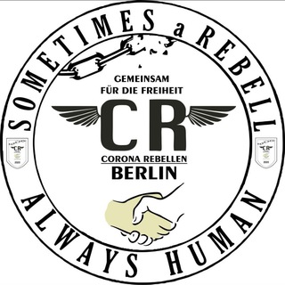 Logo of the Telegram channel ✏️❌Corona-Rebellen Berlin Infokanal