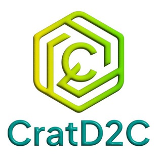 Логотип телеграм бота CratD2C Airdrop (New Round)