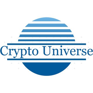 Логотип телеграм группы Crypto Universe