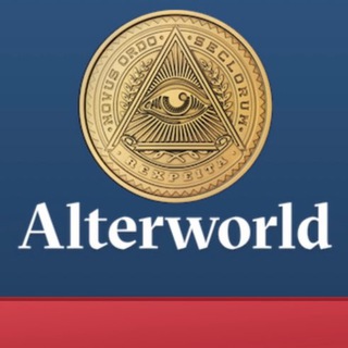 Логотип телеграм группы alterwolrd.de