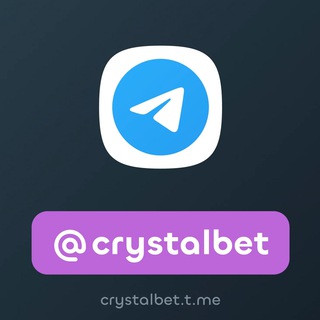 Logo of the Telegram channel Crystalbet