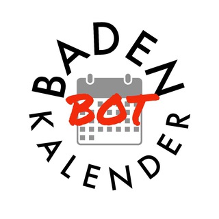 Логотип телеграм бота Baden - Kalender | Bot