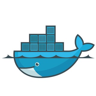 Логотип телеграм группы Docker — русскоговорящее сообщество