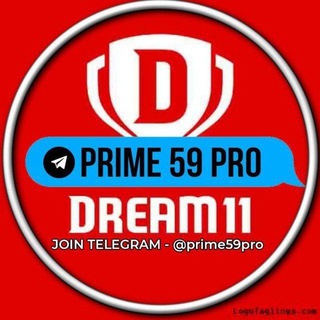 Logo of the Telegram channel DREAM 11 PRIME 59 PRO 🏆