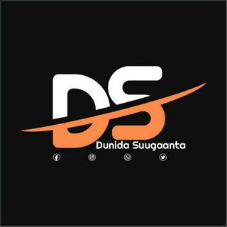 Logo of the Telegram channel Dunida Suugaanta✨🥰