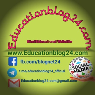 Логотип телеграм группы Educationblog24.com Community