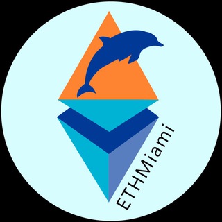 Логотип телеграм группы ETHMiami