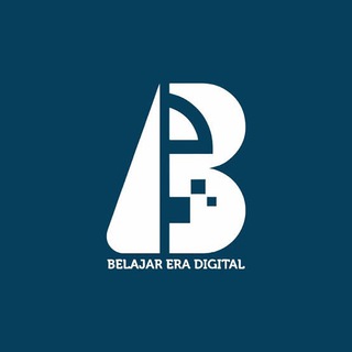 Логотип телеграм канала Belajar Era Digital