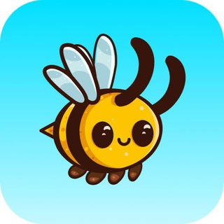 Логотип телеграм группы FlappyBee