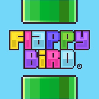 Логотип телеграм канала Flappy Bird®