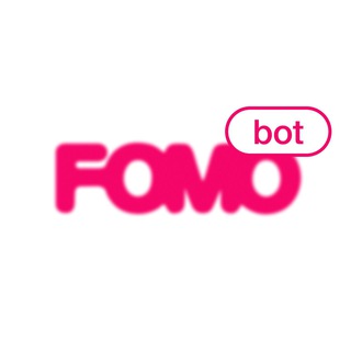 Логотип телеграм бота FOMO bot