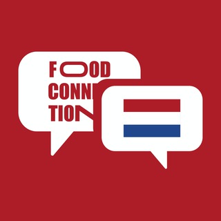 Логотип телеграм группы Food Connections Netherlands