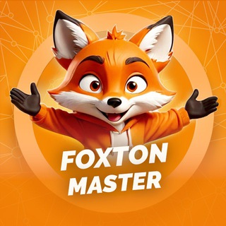 Логотип телеграм бота Foxton Master