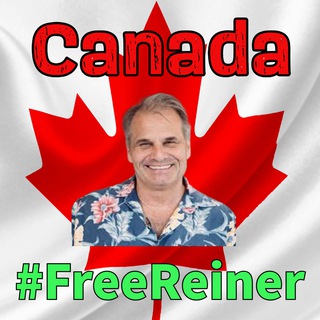 Логотип телеграм группы #FreeReinerFuellmich Canada