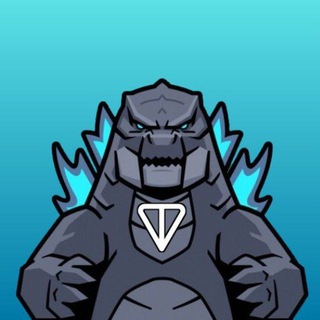 Логотип телеграм бота Ton Godzilla