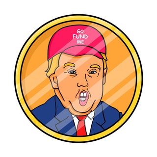 Logo of the Telegram group GoFundTrump