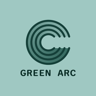 Логотип телеграм группы Green Arc