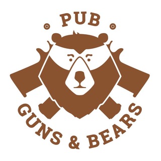 Logo of the Telegram channel Guns & Bears PUB