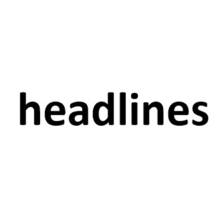 Logo of the Telegram channel headlines