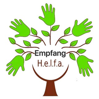 Логотип телеграм группы Empfang Ortsgruppe Mitte-Mitte H.E.L.F.A.