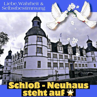 Logo of the Telegram channel Schloß Neuhaus steht auf